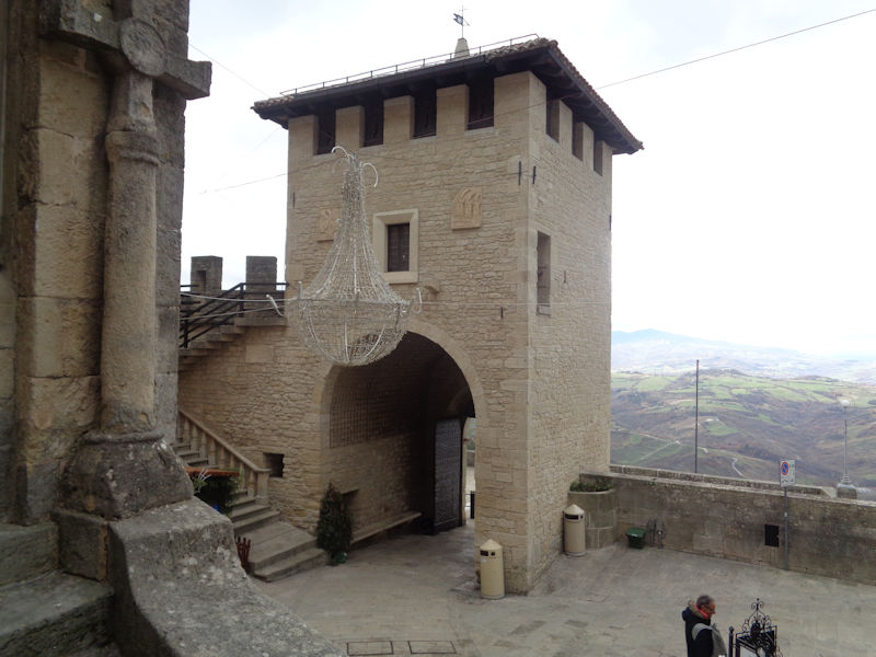 San Marino On A Rainy Afternoon